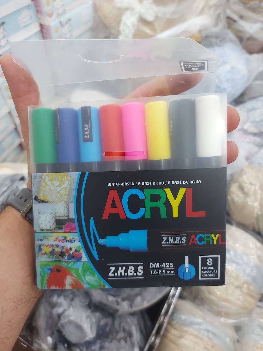 پک ماژیک نقاشی خط و کالیگرافی اکریلیک مارک ACRYL